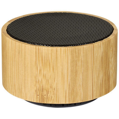 Cosmos bamboe Bluetooth speaker met logo bedrukken DeBle