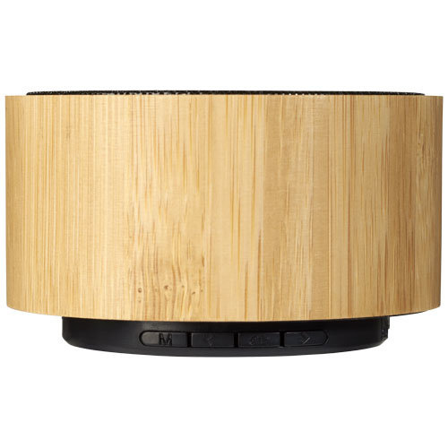 Cosmos bamboe Bluetooth speaker met logo bedrukken DeBle