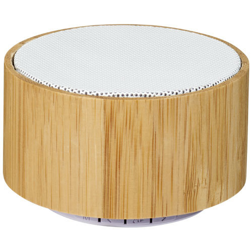 Cosmos bamboe Bluetooth speaker met logo bedrukken DeBle