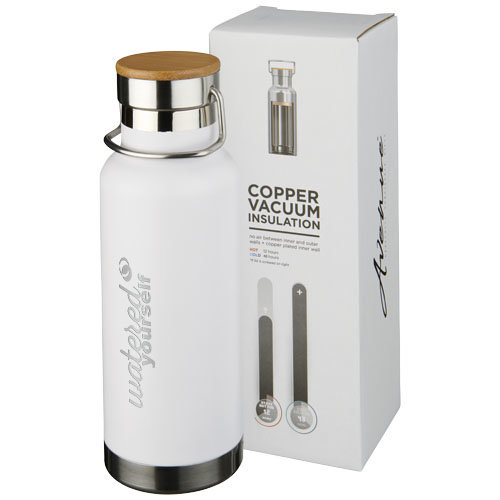 DeBle Thor 480 ml Koperen Vacuüm Thermosfles 1005940 bedrukken met logo