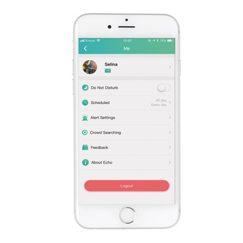 Diverse premiums Vierkante keyfinder 2.0 P301.043
