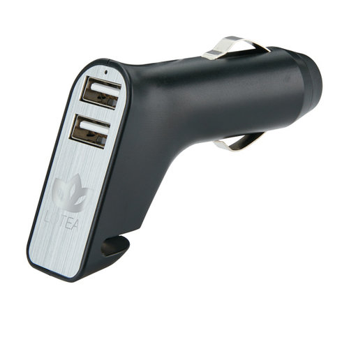 Veiligheids autolader met 2 USB poorten P302.401