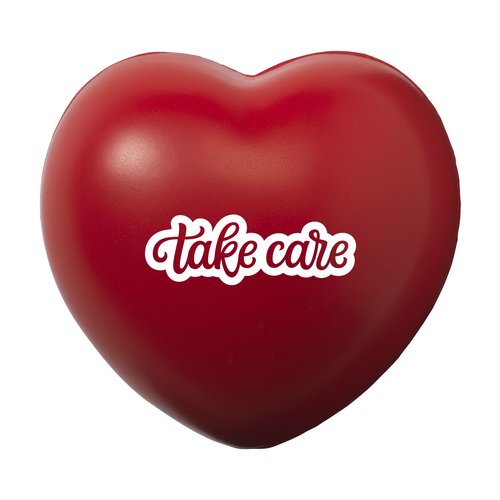 DeBle stressbal hart bedrukken met logo Anti Stress Heart