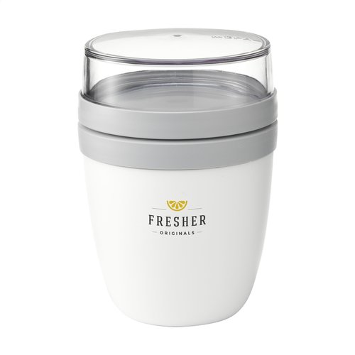 DéBlé Mepal Lunchpot Ellipse 261370 500 ml met apart 200 ml bovenvak