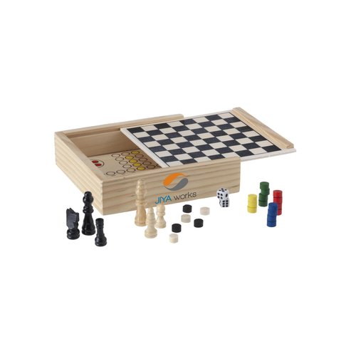 WoodGame 5-in-1 spel 4353 WoodGame 5-in-1 spel 4353