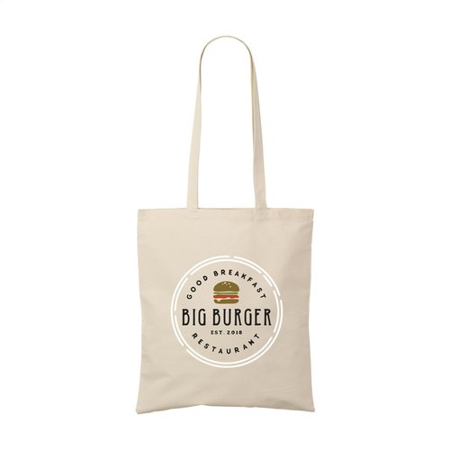 DéBlé ShoppyBag (180 g/m²) lange hengsels winkeltas bedrukken met logo