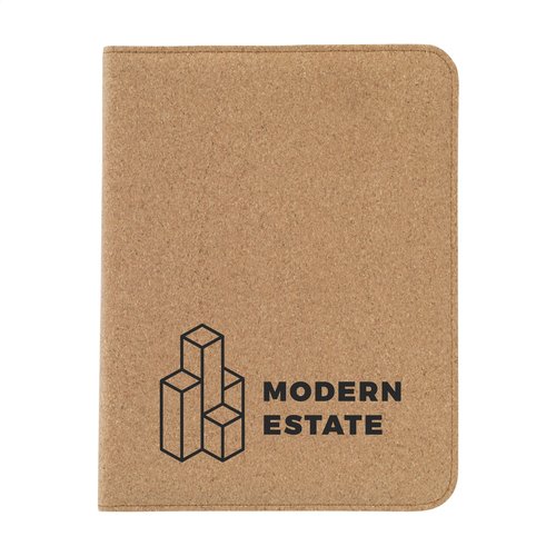 DeBle Eco Conference Cork A5 schrijfmap bedrukken met logo