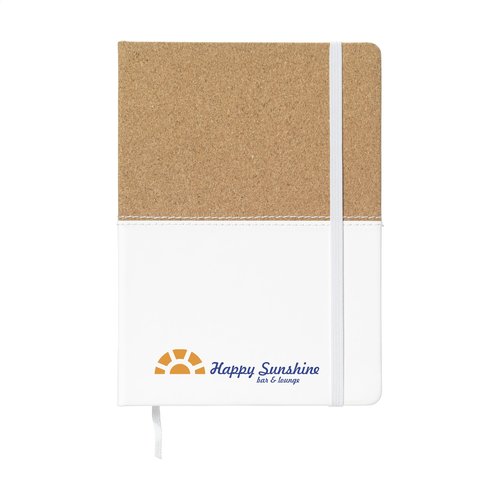 Journal Cork Notebook kurk notitieboek 260819 bedrukt met logo