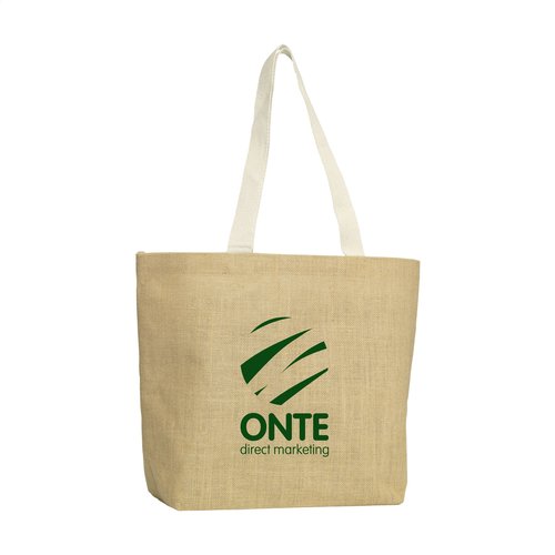 Elegance Bag jute shopper bedrukken met logo DeBle