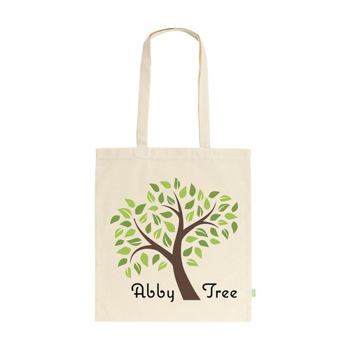 Boodschappentassen bedrukken Organic Cotton Shopper 140 g/m² tas – GOTS-gecertificeerd