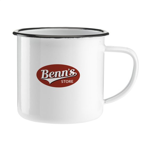 Retro Emaille Mug mok CL0853