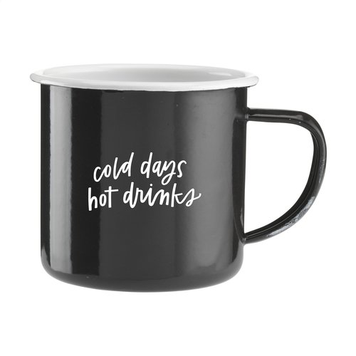 Retro Emaille Mug mok CL0853