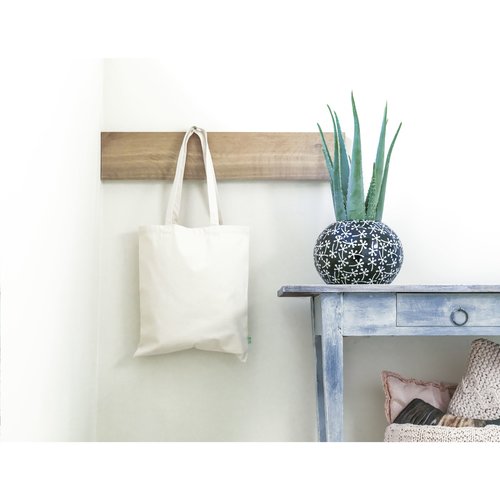 Boodschappentassen bedrukken Organic Cotton Shopper 140 g/m² tas – GOTS-gecertificeerd