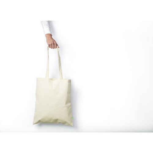 Boodschappentassen bedrukken Organic Cotton Shopper 140 g/m² tas – GOTS-gecertificeerd