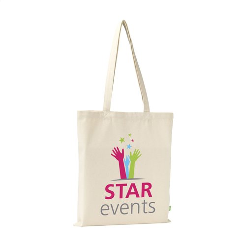 Boodschappentassen bedrukken Organic Canvas Shopper 320 g/m² tas – GOTS-gecertificeerd