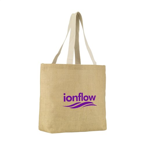 Elegance Bag jute shopper bedrukken met logo DeBle