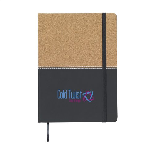 Journal Cork Notebook kurk notitieboek 260819 bedrukt met logo