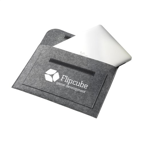 DéBlé Papillon RPET laptop case bedrukken met logo