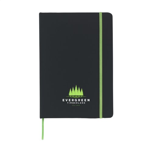 BlackNote A5 gelinieerd notitieboek 265618 bedrukt met logo