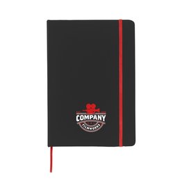 BlackNote A5 gelinieerd notitieboek 265618 bedrukt met logo