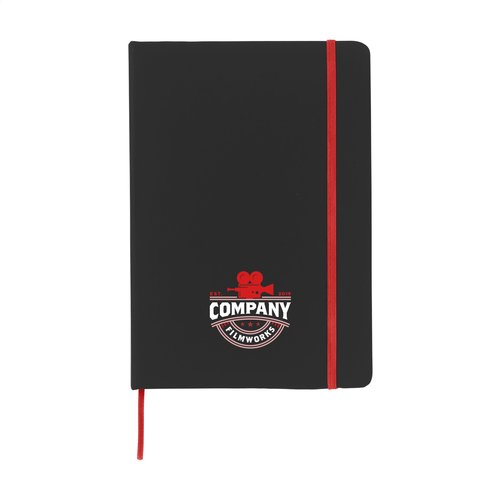 BlackNote A5 gelinieerd notitieboek 265618 bedrukt met logo