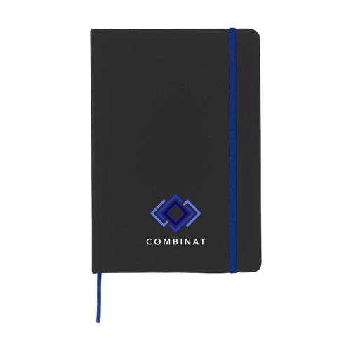 BlackNote A5 gelinieerd notitieboek 265618 bedrukt met logo