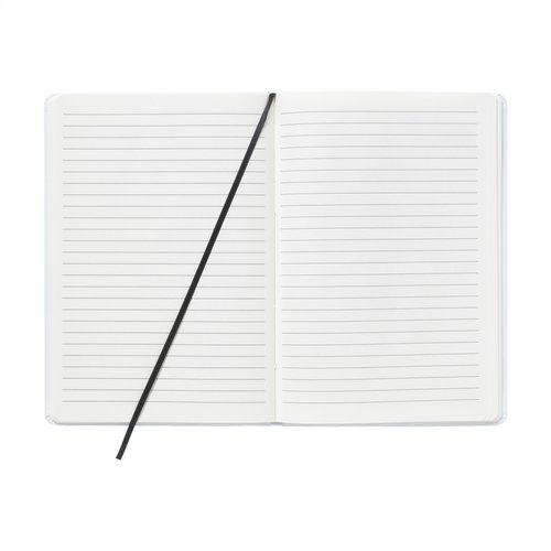 WhiteNote A5 notitieboek 4478 met hardcover, elastische sluiting, 80 gelinieerde pagina’s en leeslint