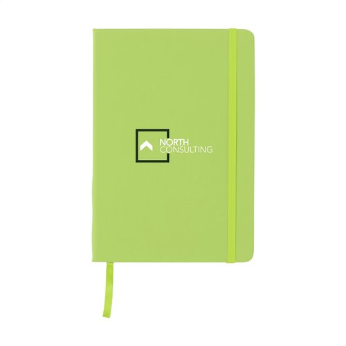 BudgetNote A5 Blanc ongelinieerd notitieboek 261245 bedrukt met logo