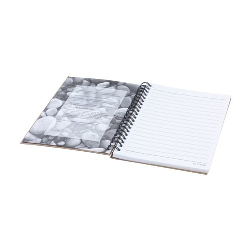StonePaper Notebook steenpapier notitieboek 261171 bedrukt met logo