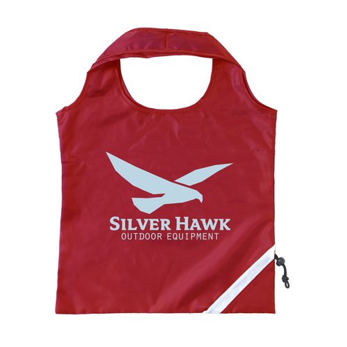 Strawberry opvouwbare tas bedrukken met logo DeBle