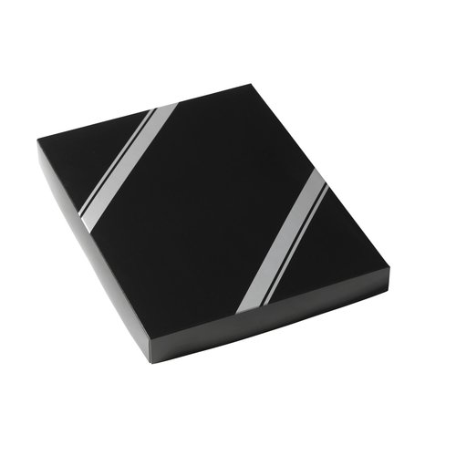 DeBle TucsonEmperor A4 schrijfmap van leer bedrukken met logo