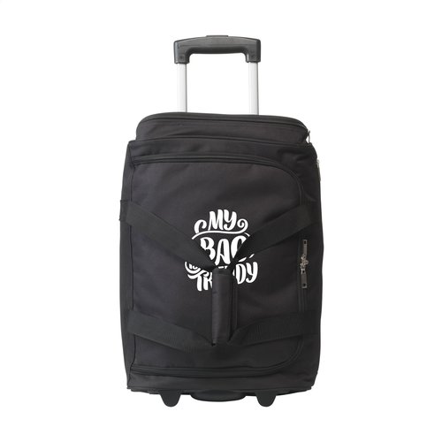 DeBle cabin trolley reistas 18 inch bedrukt met logo voor bedrijven