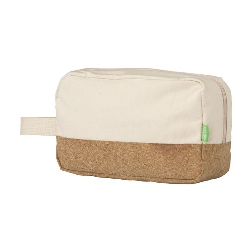 ECO Cork Cosmetic Bag toilettas bedrukken met logo DeBle