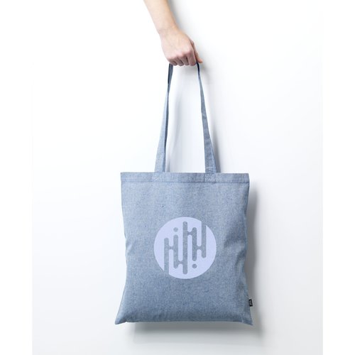 Recycled Cotton Shopper (180 g/m²) tas 2254 bedrukken met logo