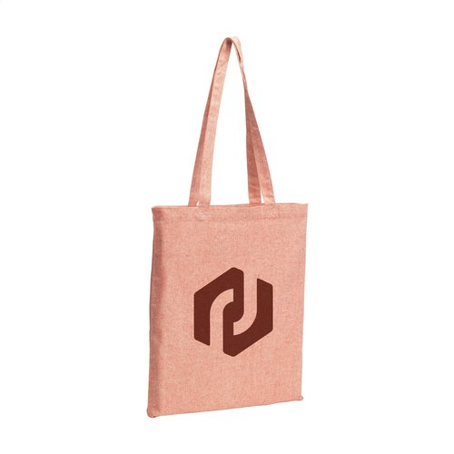 Recycled Cotton Shopper (180 g/m²) tas 2254 bedrukken met logo