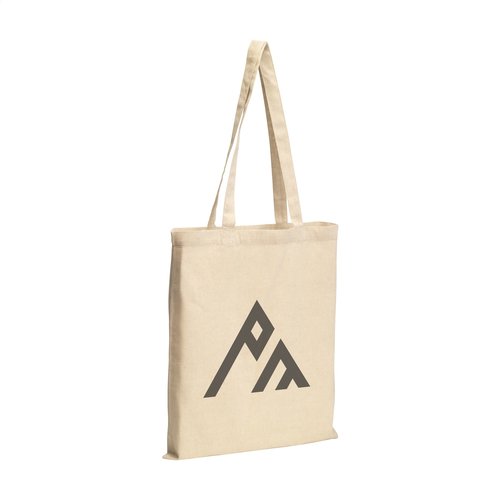 Recycled Cotton Shopper (180 g/m²) tas 2254 bedrukken met logo
