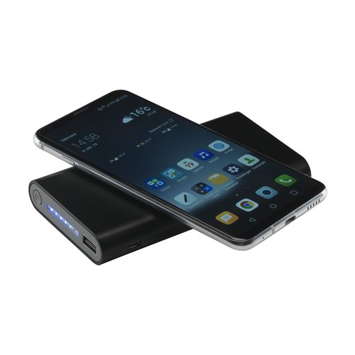 DéBlé Wireless Powerbank 8000 C – Draadloze oplader bedrukken met logo