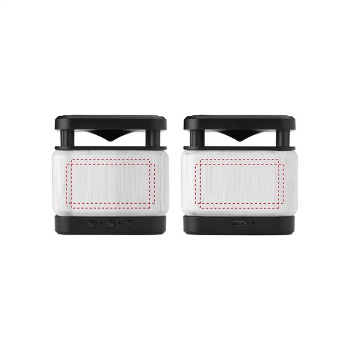 Bamboo Block Speaker met Draadloze oplader 5893 Bamboo Block Speaker met Draadloze oplader 5893