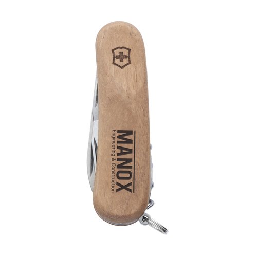 DeBle Victorinox Evowood 10 zakmes 874544 met logo graveren