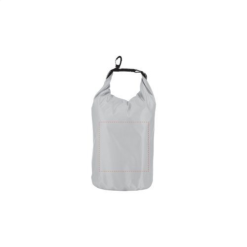 DeBle Drybag waterdichte tas 5 liter van ripstop polyester bedrukt met logo