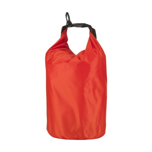 DeBle Drybag waterdichte tas 5 liter van ripstop polyester bedrukt met logo