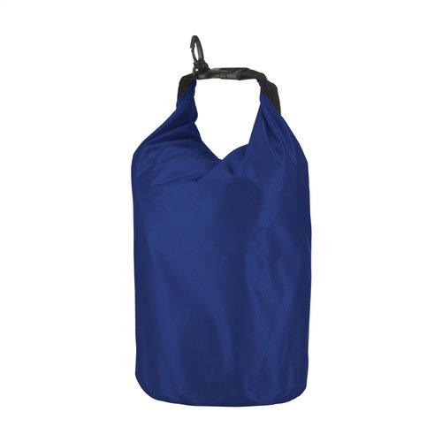 DeBle Drybag waterdichte tas 5 liter van ripstop polyester bedrukt met logo