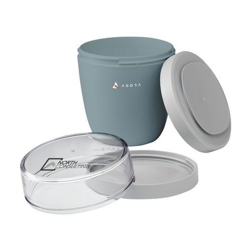 DéBlé Mepal Lunchpot Ellipse 261370 500 ml met apart 200 ml bovenvak
