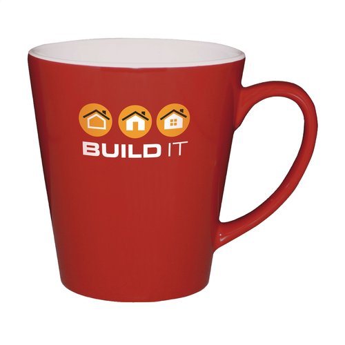 DeltaCup Colour keramische mok 310 ml 263348 met logo