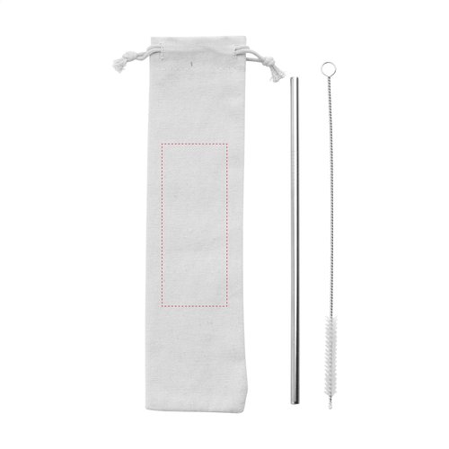 ECO RVS Straw Set metalen rietje 1277 ECO RVS Straw Set metalen rietje 1277