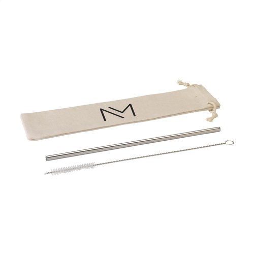 ECO RVS Straw Set metalen rietje 1277 ECO RVS Straw Set metalen rietje 1277
