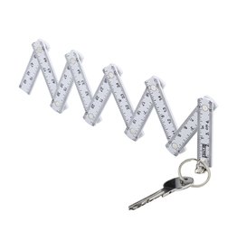 MiniMetric duimstok sleutelhanger 0,5 meter bedrukken met logo DeBle