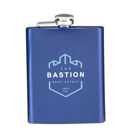 DeBle HipFlask RVS heupfles 200 ml 263694 bedrukt met logo