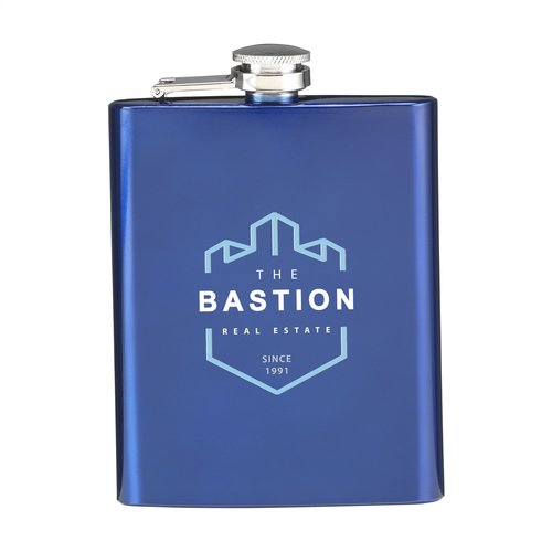 DeBle HipFlask RVS heupfles 200 ml 263694 bedrukt met logo