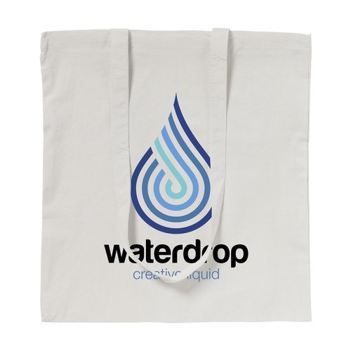 ShoppyBag (135 g/m²) lange hengsels winkeltas bedrukken met logo